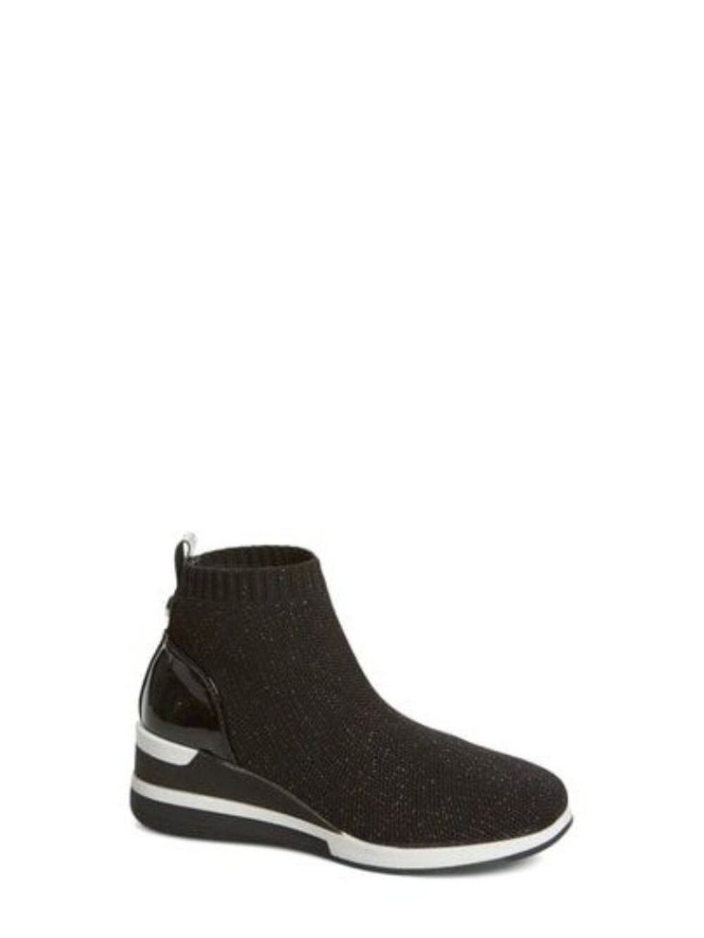 Steve Madden Girls JDusky Sock Wedge Platform Casual Sneakers Black Size 5 NWB